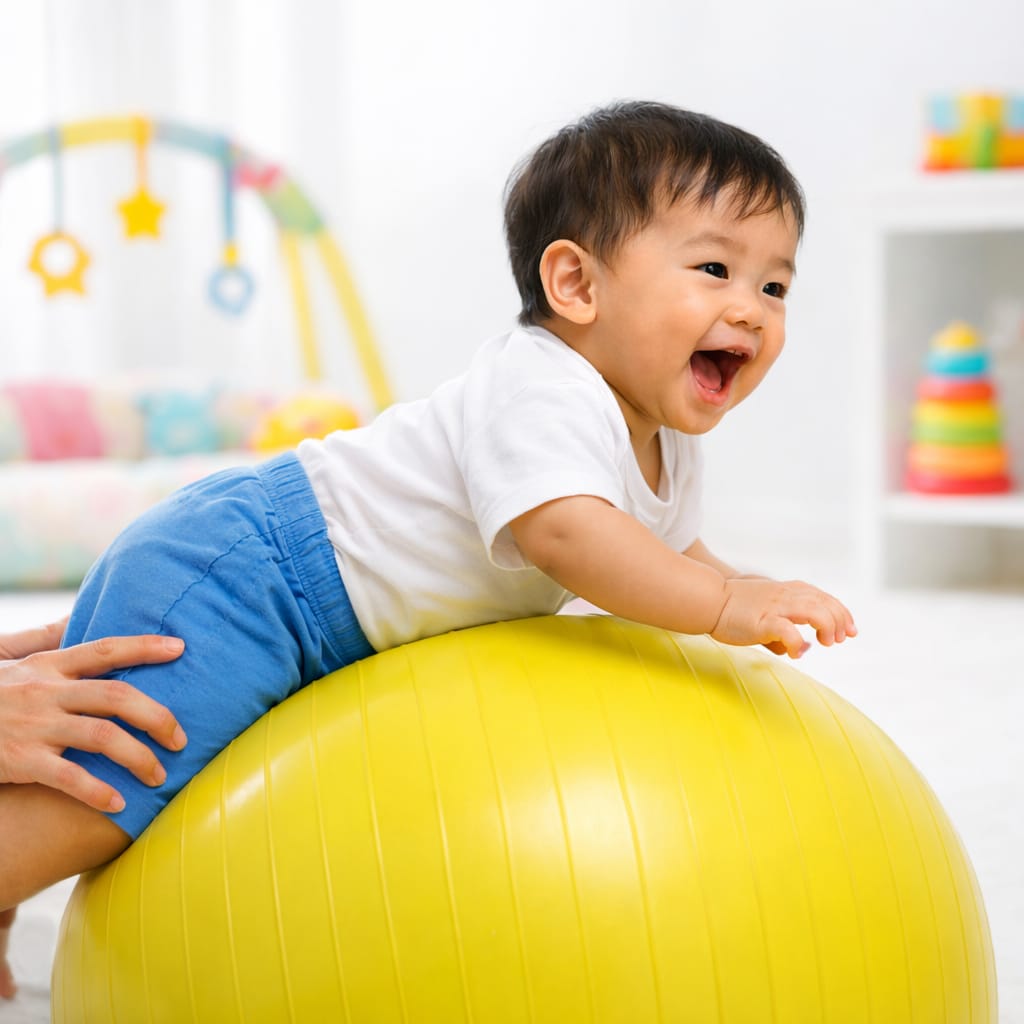 Peran Aktivitas Baby Gym dalam Mendukung Kontrol Postur dan Keseimbangan pada Bayi